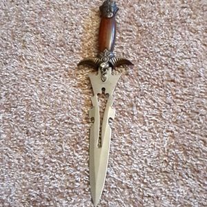 Stainless steel ritual knife